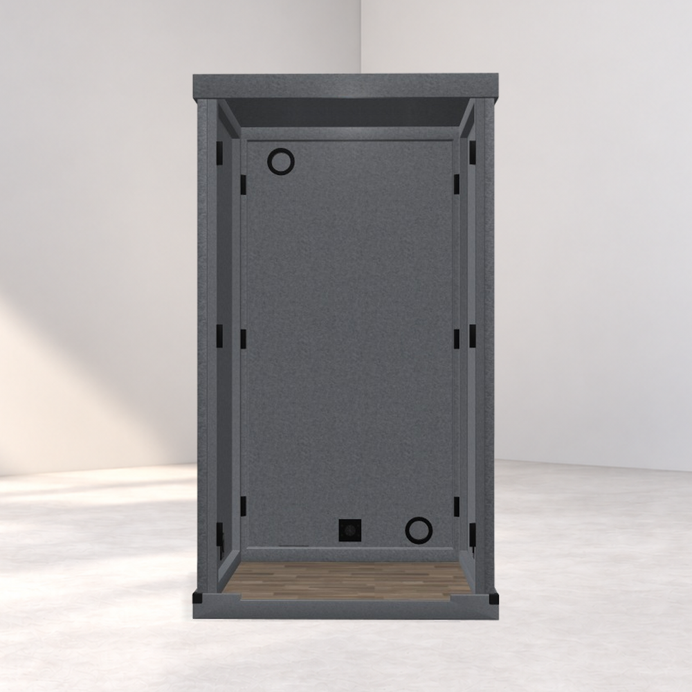 LA Vocal Booths 4x4 Basic interior without acoustics, lighting or power package