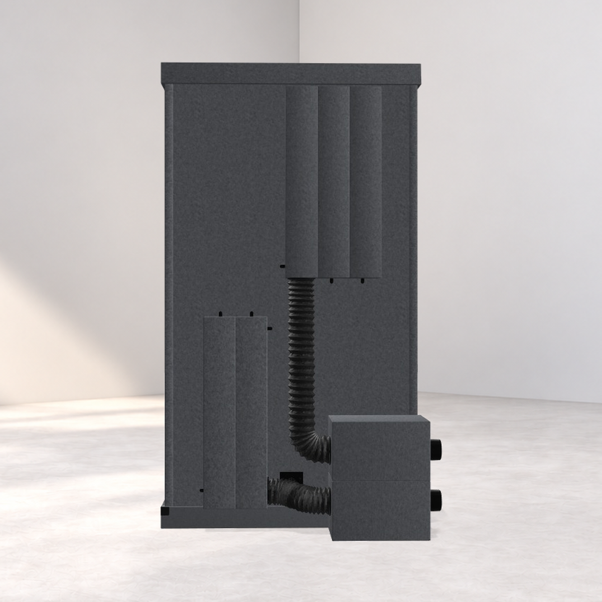 LA Vocal Booths 4x4 Ventilation
