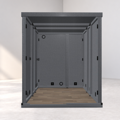 LA Vocal Booths 6x10 Basic interior without acoustics, lighting or power package