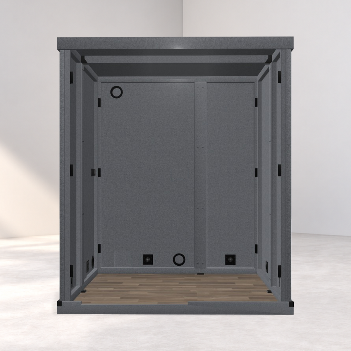 LA Vocal Booths 6x6 Basic interior without acoustics, lighting or power package