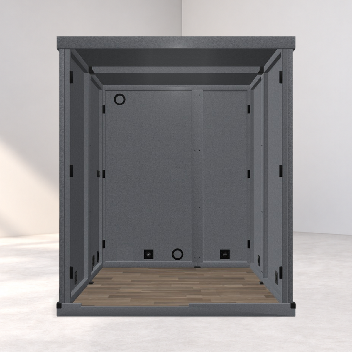 LA Vocal Booths 6x8 Basic interior without acoustics, lighting or power package