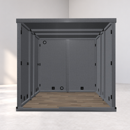 LA Vocal Booths 8x10 Basic interior without acoustics, lighting or power package